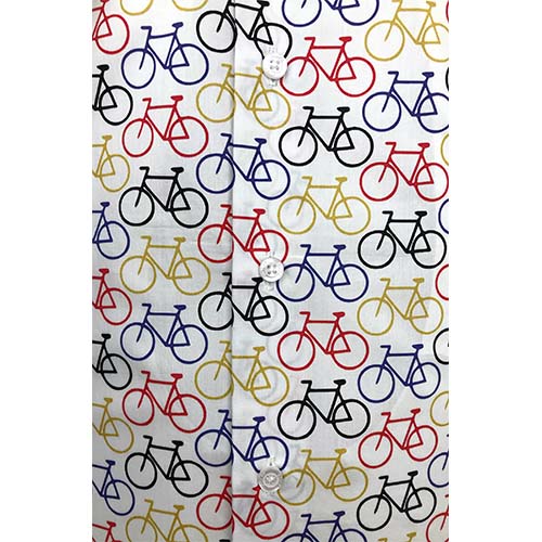 blouse fietsen print
